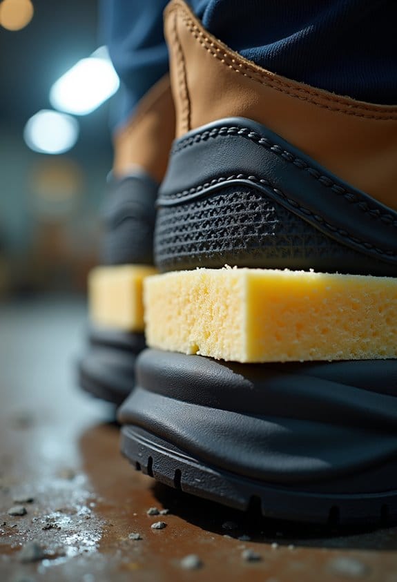 ankle padding material options