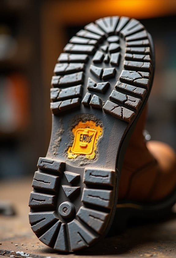 boots needing resoling signs