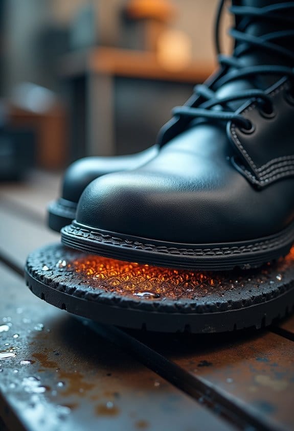 breathable waterproof work boots