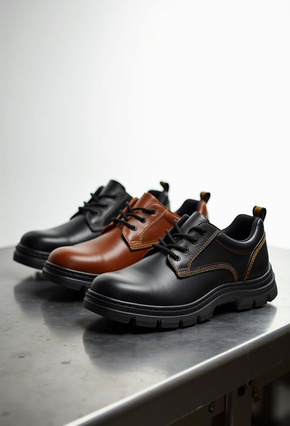comfortable and safe footwear