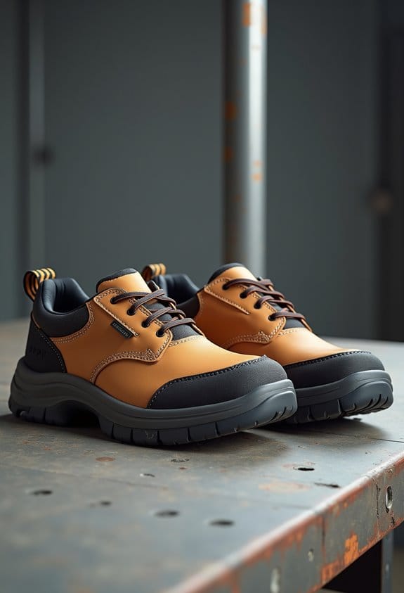comfortable and safe footwear