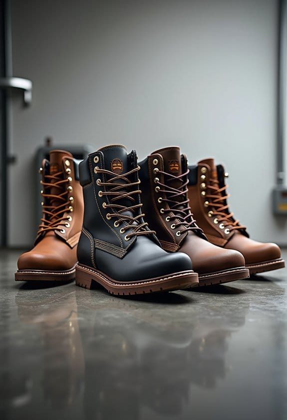comfortable and safe footwear