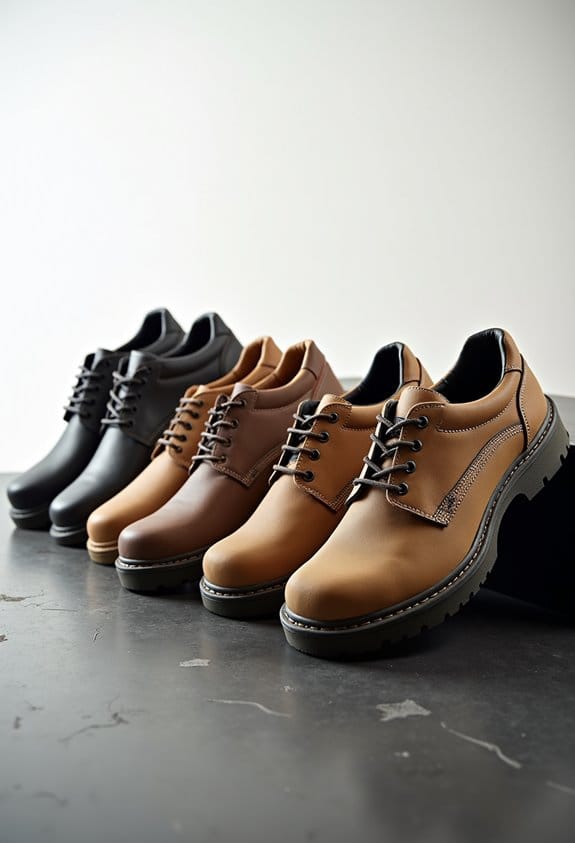 comfortable and safe footwear