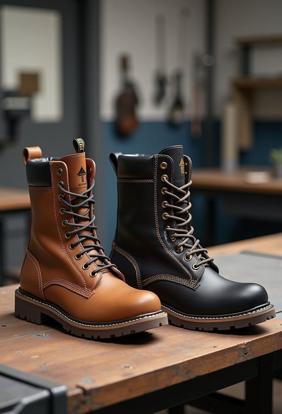 comfortable durable narrow work boots