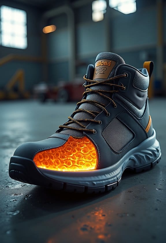 comfortable functional safety footwear