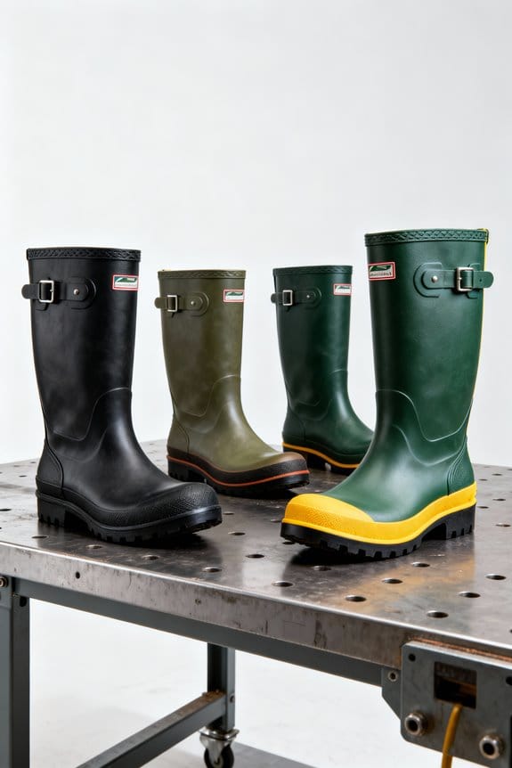 durable and comfortable farm boots