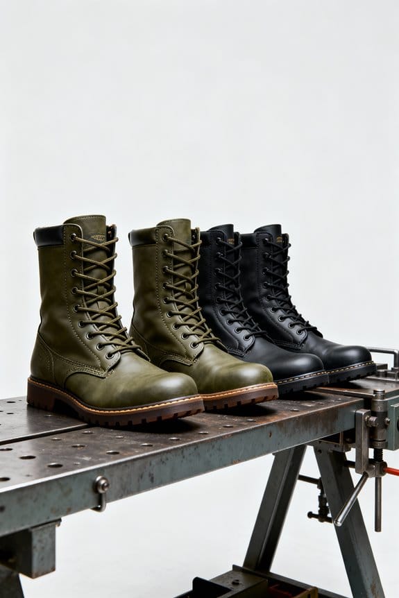 durable and comfortable paratrooper boots