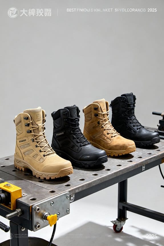 durable and comfortable tactical boots