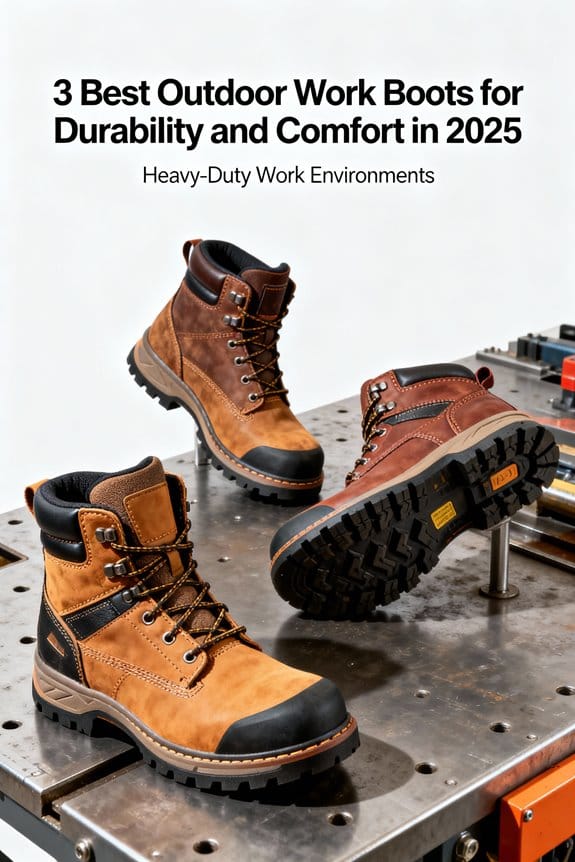 durable and comfortable work boots