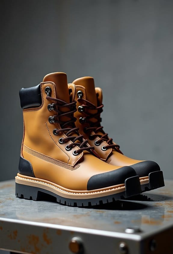 durable boots for airport workers