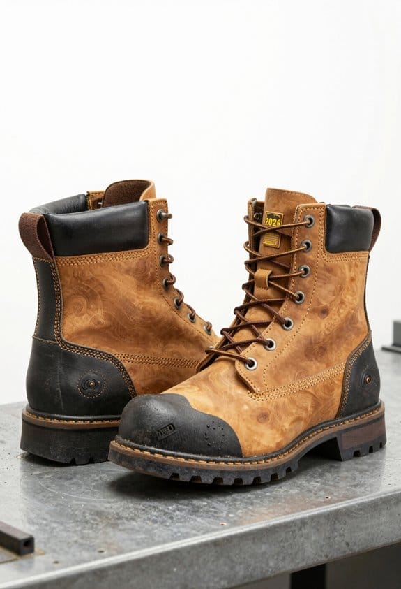 durable comfortable woodworker boots