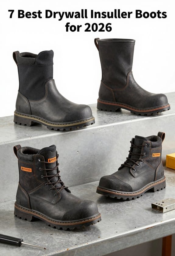durable drywall installer footwear