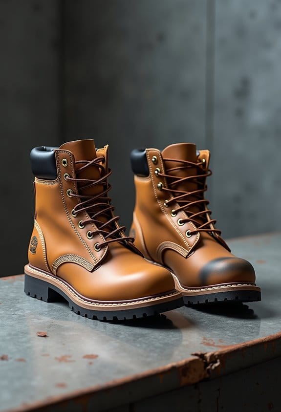 durable footwear for mechanics
