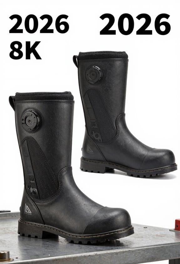 durable structural steel boots