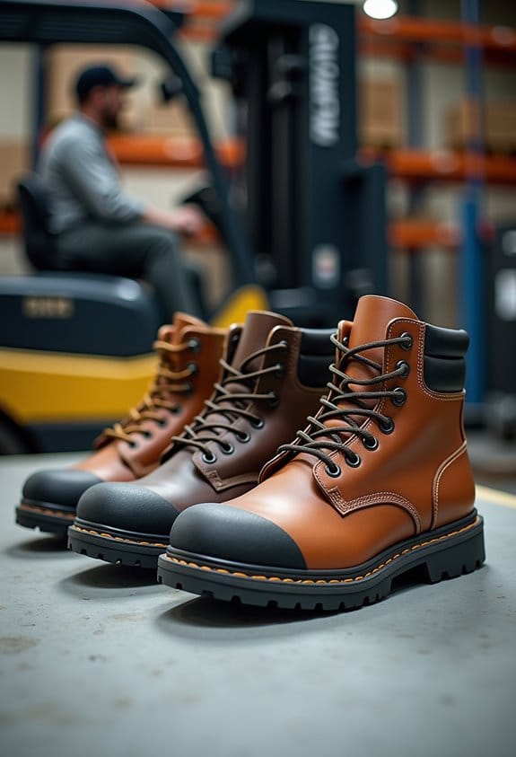 forklift operator safety footwear
