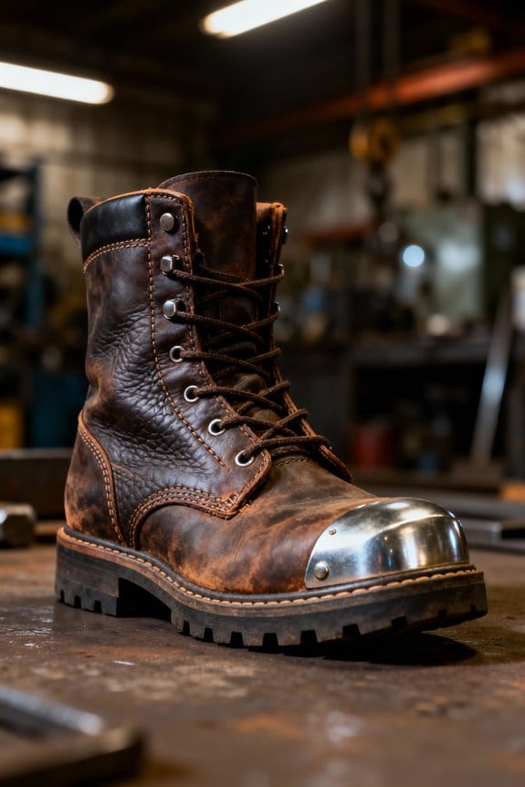 ironworker boot selection factors