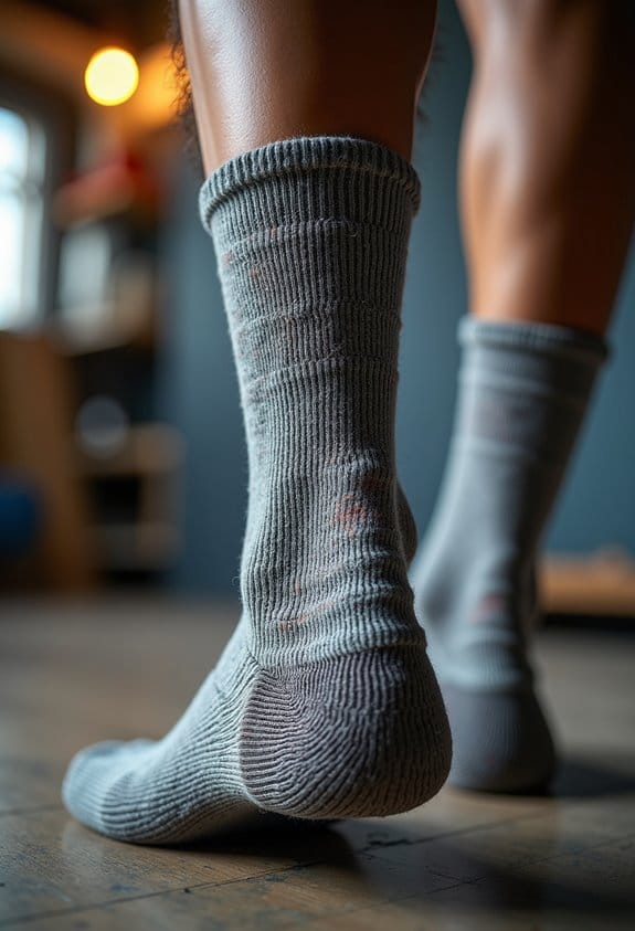 moisture management in socks