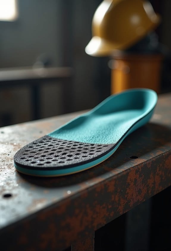occupational footwear insole types