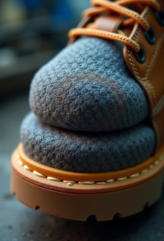 padding enhances ankle comfort
