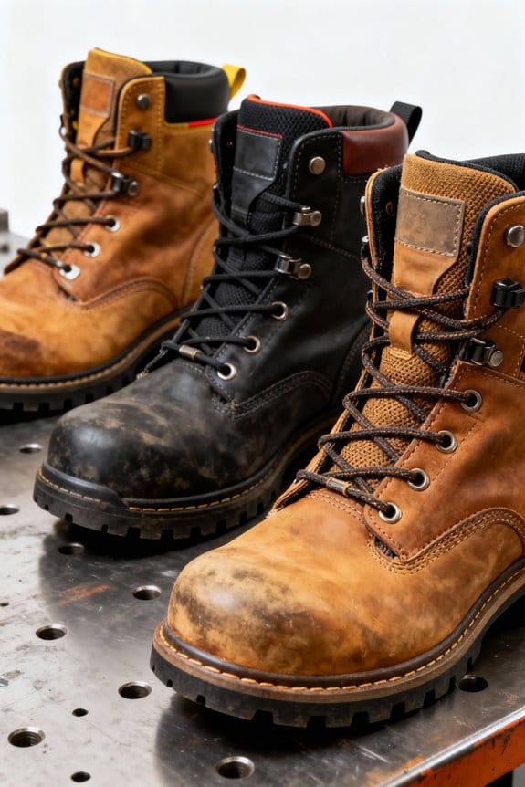 rugged work boots durability