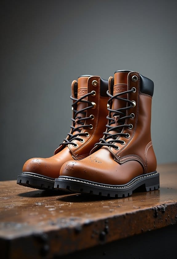 safe leather boot drying