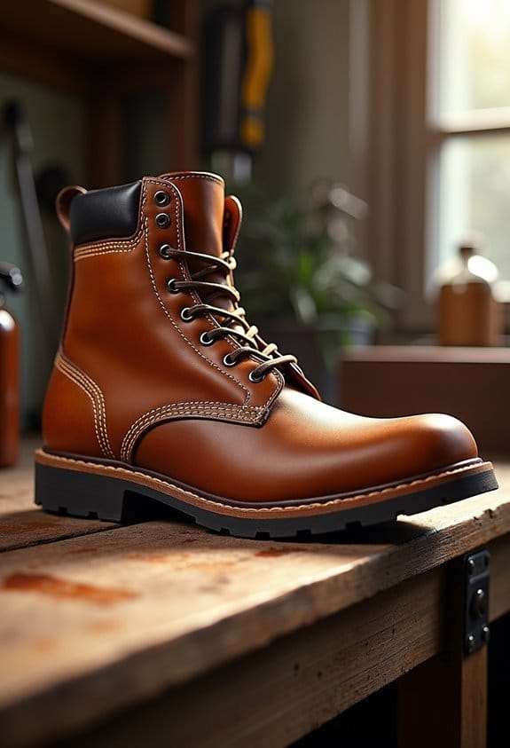safe leather boot drying