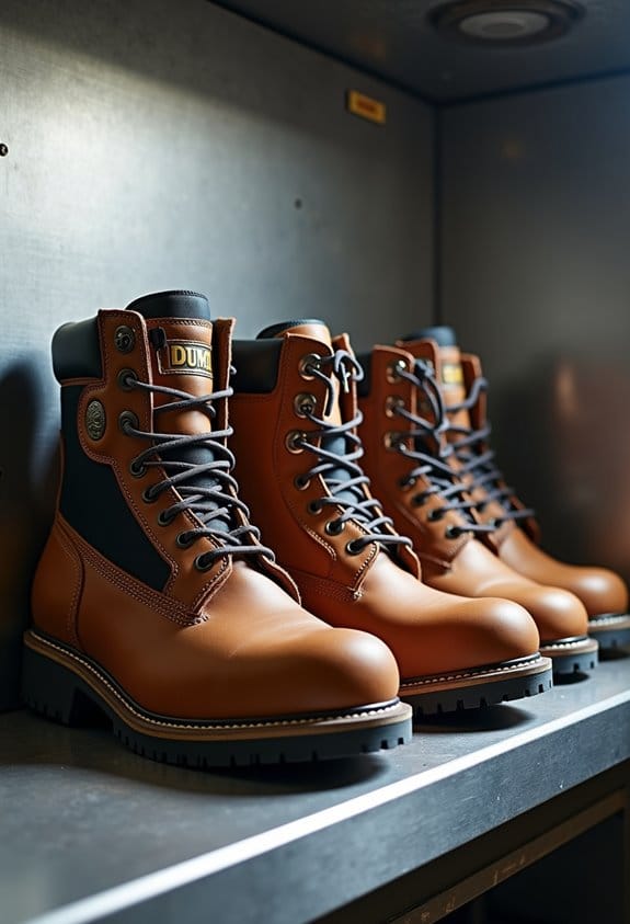 safety footwear for operators