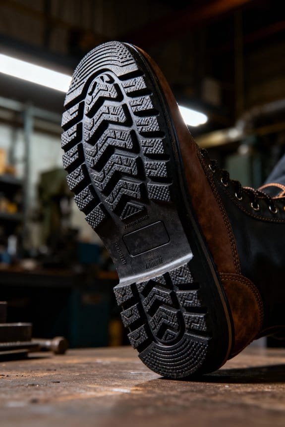 slip resistant outsole selection considerations