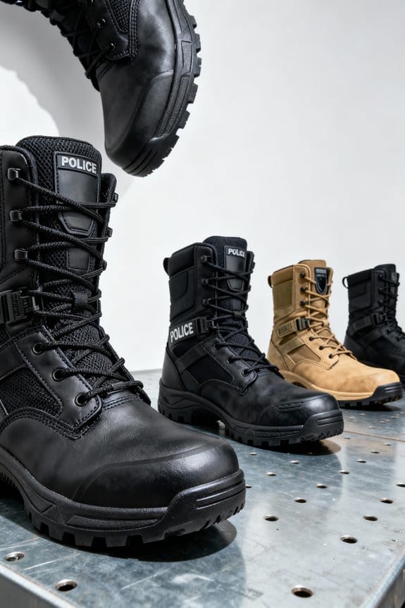 tactical boots for officers