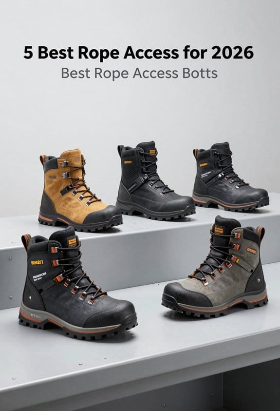 top rope access footwear