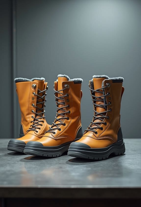 warm and safe footwear