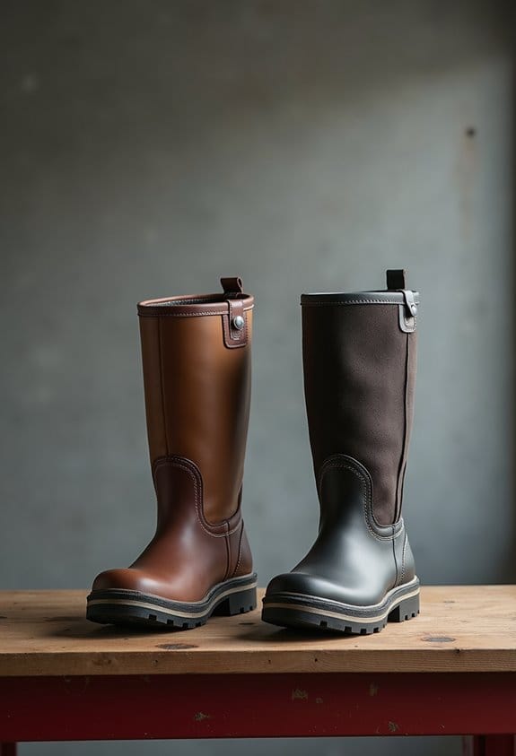 waterproof barn boots selection