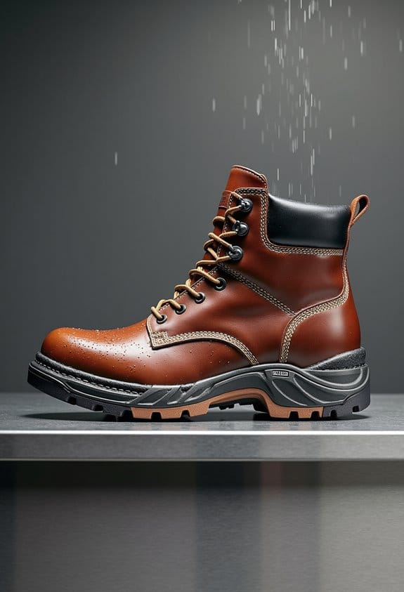 wet conditions impact footwear safety